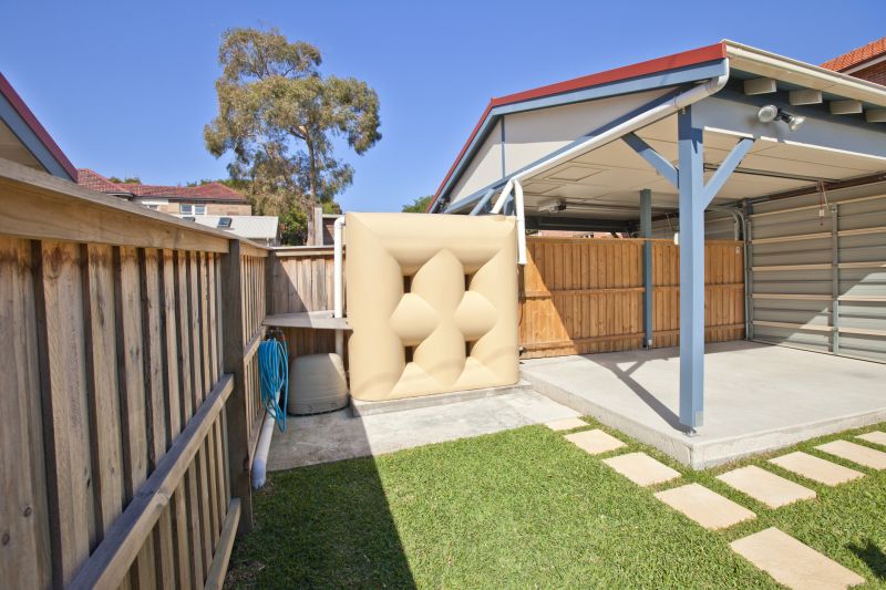 Carport Concrete Laying