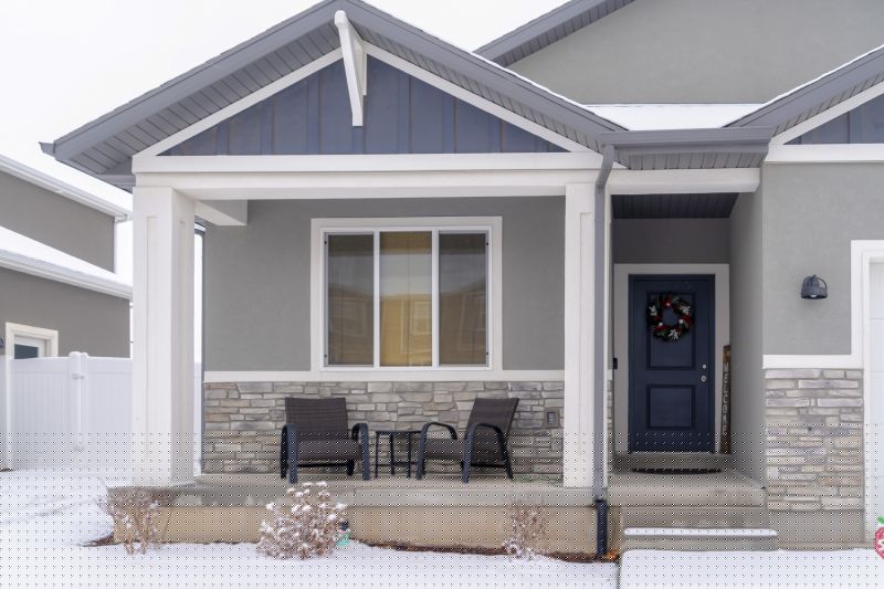 Porch Concrete Laying