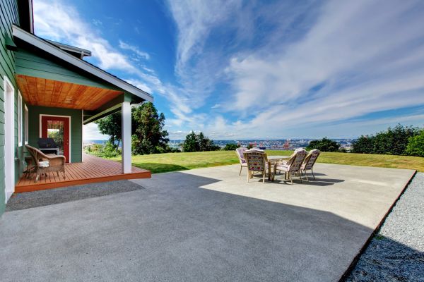 Concrete Patio Installation in Hilliard