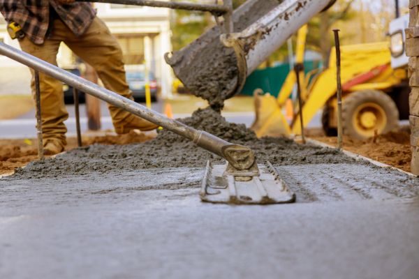 Concrete Patio Pouring in Hilliard