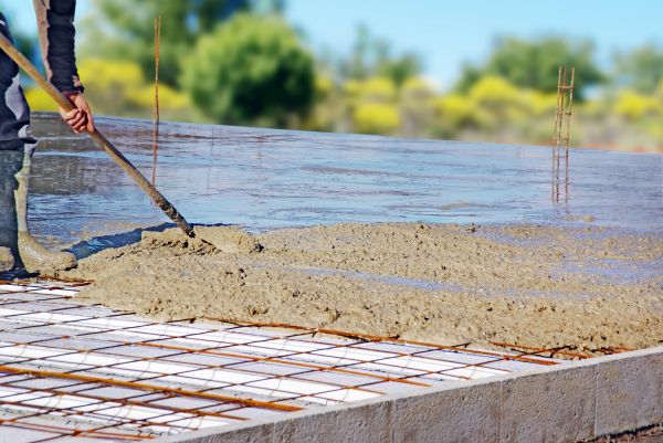 Cement Slab Laying in Hilliard