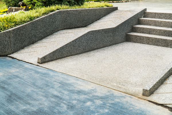 Concrete Ramp Installation in Hilliard