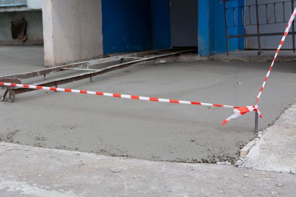 Garage Concrete Replacement in Hilliard