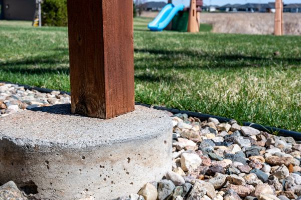 Deck Footing Installation in Hilliard
