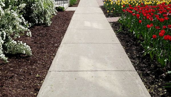 Sidewalk Slab Replacement in Hilliard