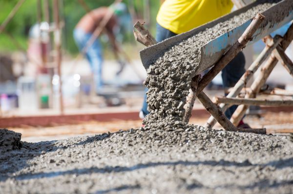 Concrete Pad Pouring in Hilliard