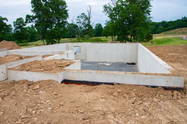 Basement Foundation Pouring in Hilliard