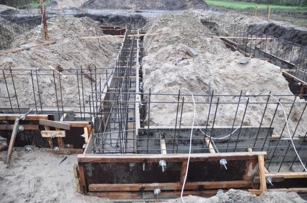 House Footing Construction in Hilliard