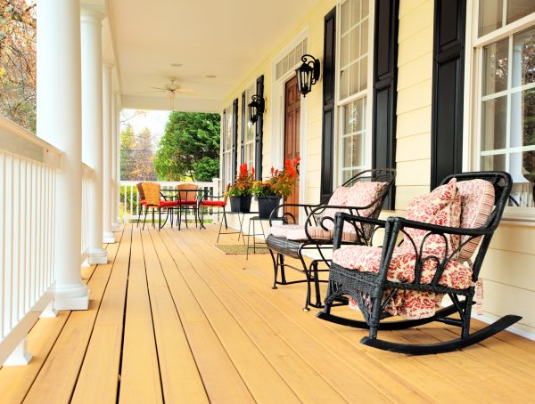Front Porch Renovation in Hilliard