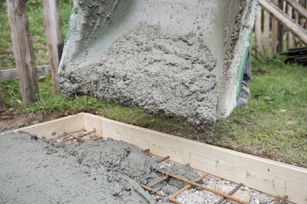 Yard Concrete Pouring in Hilliard