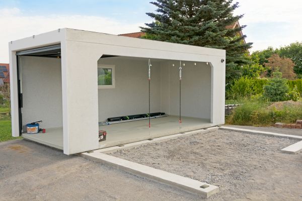 Garage Foundation Installation in Hilliard