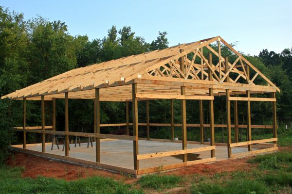 Barn Pad Installation in Hilliard