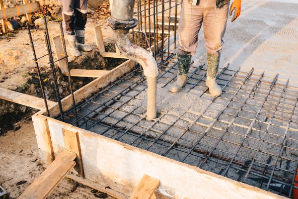 Foundation Concrete Pouring in Hilliard